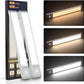 🔥Luces LED recargables magnéticas con sensor inteligente y sin perforaciones, con iluminación en tres colores💡