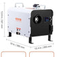 Calentador diésel de 8 kW, calentador de aire diésel todo en uno de 12 V/24 V, control mediante aplicación Bluetooth, mando a distancia y pantalla, alarma de CO, calentamiento rápido.