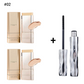 ✨Oferta especial compre 1 y llévese 1 gratis✨Base de maquillaje en barra de doble punta, impecable y de larga duración