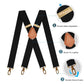 📢📢 -50 % !! ⏰ Tirantes para hombre con clip, espalda en X