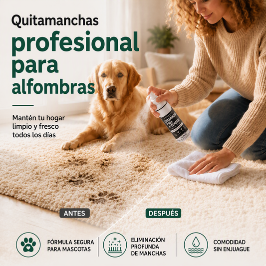 🔥Spray Limpiador de Alfombras de Limpieza Profunda