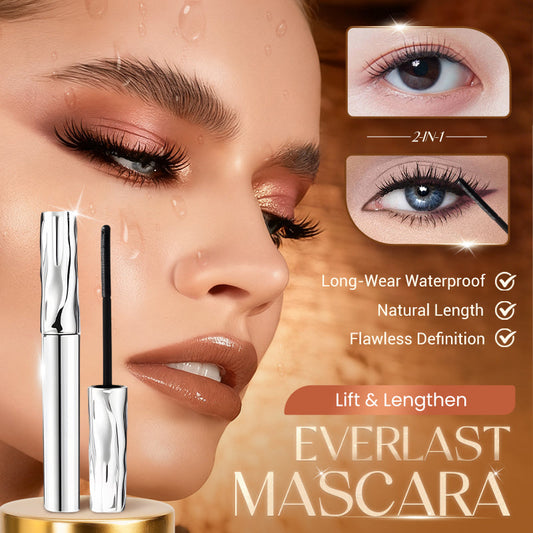 ✨¡ÚLTIMO DÍA COMPRA 1 Y LLEVA 1 GRATIS!✨ Pestañas hermosas todo el día, ¡antimanchas! Máscara de pestañas a prueba de agua con fibras para un volumen natural.