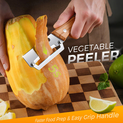 🏆Compra 1 llévate 1 gratis🥗 Pelador multifuncional para la cocina 🔪 – ¡Corta, rebanas y pela, todo en un solo utensilio! ✨