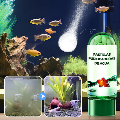 Compre 1 y llévese 2 gratis 🔥 Tableta Potente de Purificación de Agua para Acuarios