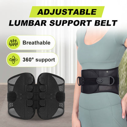 Cinturón de soporte lumbar ajustable - Faja para la zona lumbar