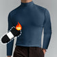 🔥Compre 3  envío gratuito.🔥.Camiseta de cuello alto Ultimate Comfort para hombre: elástica, transpirable y ajustada, ideal para el gimnasio y uso diario.