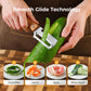 🏆Compra 1 llévate 1 gratis🥗 Pelador multifuncional para la cocina 🔪 – ¡Corta, rebanas y pela, todo en un solo utensilio! ✨