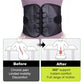 Cinturón de soporte lumbar ajustable - Faja para la zona lumbar