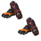 Crampones antideslizantes para exteriores para botas y zapatos de senderismo