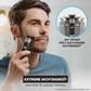 ✂️🧔 50 % de descuento – Lujoso kit de cuidado personal 3 en 1 de calidad profesional ⚡🔋: recortador con cuchillas en forma de T, maquinilla de afeitar con cuchillas y recortador de vello nasal — con pantalla LED y recarga USB