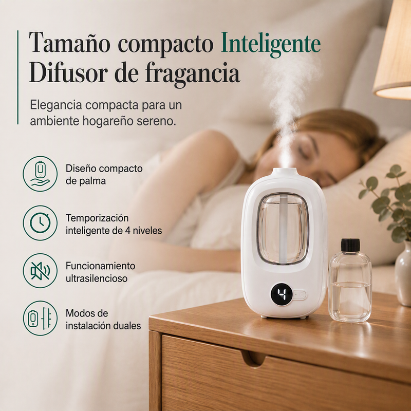 Difusor automático para aromaterapia