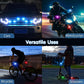 🚨🌈 Luces de advertencia LED inalámbricas de 8 colores con mando a distancia: ¡que te vean desde cualquier lugar! Potente función de parpadeo en 8 colores intensos, visibles hasta a 500 metros.⚡️