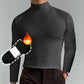 🔥Compre 3  envío gratuito.🔥.Camiseta de cuello alto Ultimate Comfort para hombre: elástica, transpirable y ajustada, ideal para el gimnasio y uso diario.
