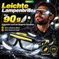 ✨Linterna frontal LED recargable con diseño de gafas