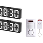 ⚡  Vendite caliente 🔥  Fotocamera reloj digital inteligente con WiFi de doble banda (5 GHz y 2,4 GHz) | Sistema de seguridad doméstica y monitoreo en tiempo real