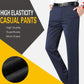 👖✨ Pantalones Clásicos para Hombre de Alta Elasticidad – Elegancia, Comodidad y Movimiento Libre Todo el Día 💼🌟