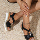 Comfortable orthopedic wedge sandals – 2024