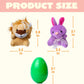 Huevos De Pascua Pre-rellenados Con  Animales de Peluche