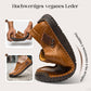 👞✨Zapatos de Cuero Clásicos para Hombre – Piel de Becerra Transpirable, Comodidad de Calce y Estilo Atemporal