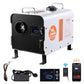 Calentador diésel de 8 kW, calentador de aire diésel todo en uno de 12 V/24 V, control mediante aplicación Bluetooth, mando a distancia y pantalla, alarma de CO, calentamiento rápido.
