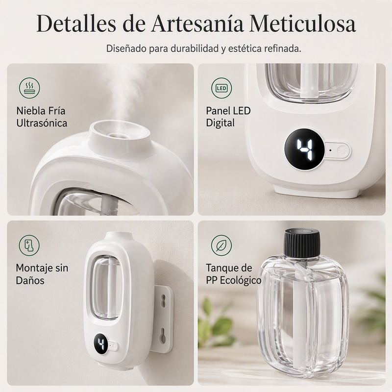 Difusor automático para aromaterapia