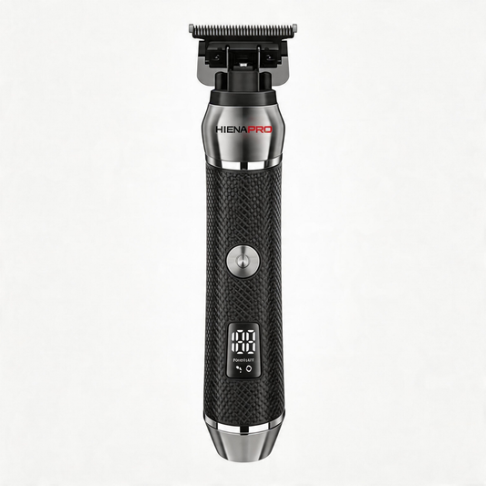 ✂️🧔 50 % de descuento – Lujoso kit de cuidado personal 3 en 1 de calidad profesional ⚡🔋: recortador con cuchillas en forma de T, maquinilla de afeitar con cuchillas y recortador de vello nasal — con pantalla LED y recarga USB