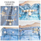 Broches de perlas para decorar ropa