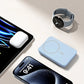 🔥Por tiempo limitado 50% de descuento⚡Batería externa inalámbrica portátil con imán (10000mAh)