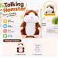 Peluche de hámster parlante: repite todo lo que digas, mueve la cabeza automáticamente y es muy divertido tanto para niños como para adultos