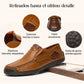👞✨Zapatos de Cuero Clásicos para Hombre – Piel de Becerra Transpirable, Comodidad de Calce y Estilo Atemporal