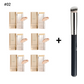 ✨Oferta especial compre 1 y llévese 1 gratis✨Base de maquillaje en barra de doble punta, impecable y de larga duración