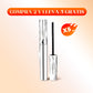 💄 ¡COMPRA 1 LLEVA 2! ✨ Máscara de Pestañas con Fibras Resistente al Agua - Alargamiento y Curva Instantánea sin Grumos para un Look Dramático 🌟👁️