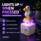📢Compra 2 y llévate 1 gratis👍Llavero electrónico «Mine Little Bird» con luz y activación por voz: llavero creativo con forma de pato que suena al apretarlo