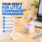 📢Compra 2 y llévate 1 gratis👍Llavero electrónico «Mine Little Bird» con luz y activación por voz: llavero creativo con forma de pato que suena al apretarlo