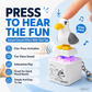 📢Compra 2 y llévate 1 gratis👍Llavero electrónico «Mine Little Bird» con luz y activación por voz: llavero creativo con forma de pato que suena al apretarlo