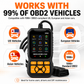 🥳OFERTA ESPECIAL 2026🥳🔧 Escáner OBD2 profesional: lee y borra los códigos de error, los datos en tiempo real y el estado de conformidad I/M. Funciona en coches fabricados a partir de 1996. 🛠️✨