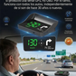 🚗💥 Velocímetro con Pantalla Frontal para Automóvil – Acompañamiento Perfecto para una Conducción Segura y Precisa ✨🔧