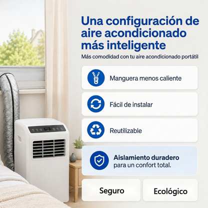 📢Funda aislante para conductos de aire acondicionado: un accesorio imprescindible para el hogar en verano