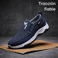 Zapatos de caminar transpirables sin cordones para hombre