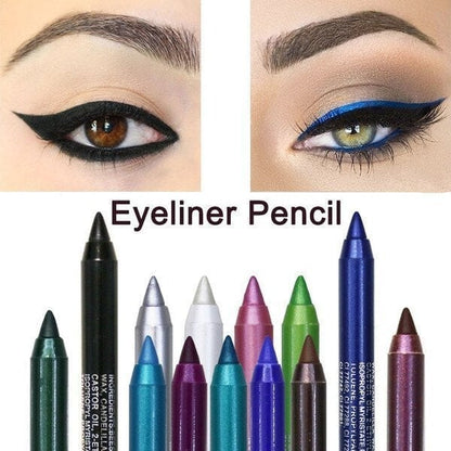 📢Compra 1 y llévate 1 gratis💕Lápiz de ojos resistente al agua y de larga duración, cosméticos de última tendencia para el maquillaje de ojos
