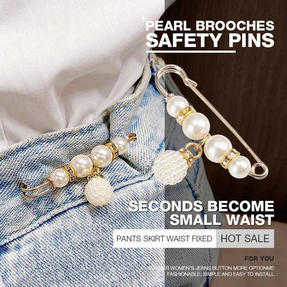 Broches de perlas para decorar ropa