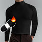 🔥Compre 3  envío gratuito.🔥.Camiseta de cuello alto Ultimate Comfort para hombre: elástica, transpirable y ajustada, ideal para el gimnasio y uso diario.