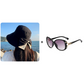 Mujeres Bowknot ancho borde sombrero protector del sol