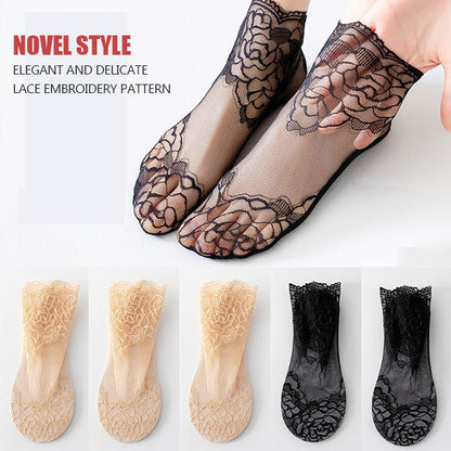 🔥Buy 1 Get 10🔥Ladies Fashion Lace Socks