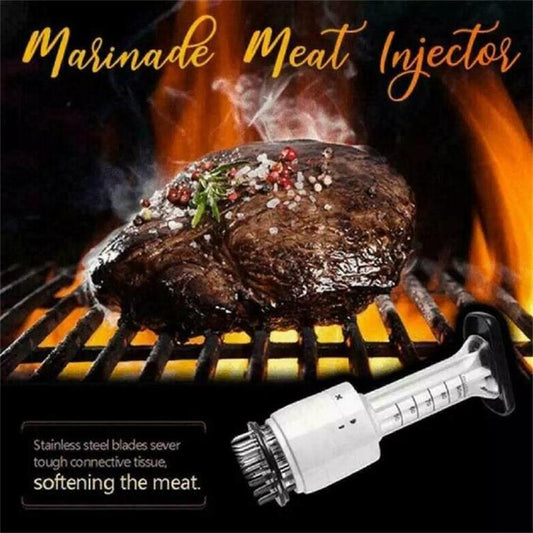 🍗🥩🍖 Suavizante e inyector de salsa 2 en 1 🎁