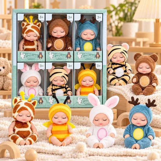 💕¡Gran oferta! 50% de descuento🧸Mini muñecos bebé Reborn: muñecos realistas y muy naturales👼🎁