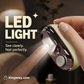 ✂️ Cortaúñas y pulidor eléctrico inteligente 2 en 1 – Seguridad antipellizcos y luz LED 💅