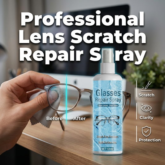 Spray de reparación de rasguños de lentes profesionales