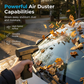 Aspirador portátil para el coche con ventilador turbo de alta velocidad