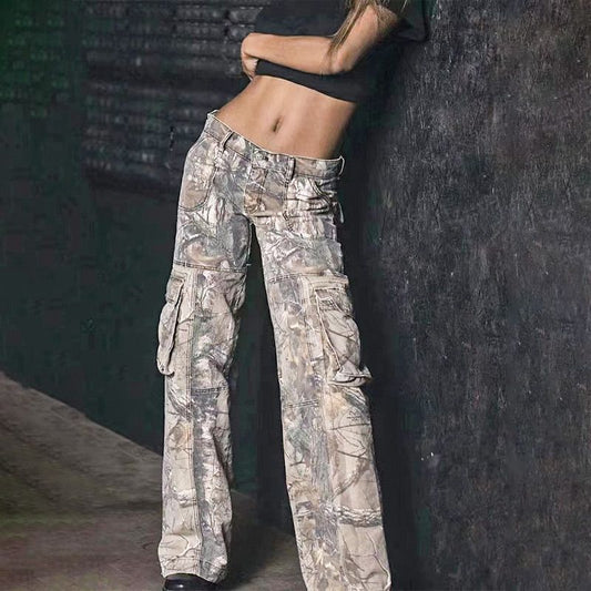 Unisex Camouflage Cargo Pants